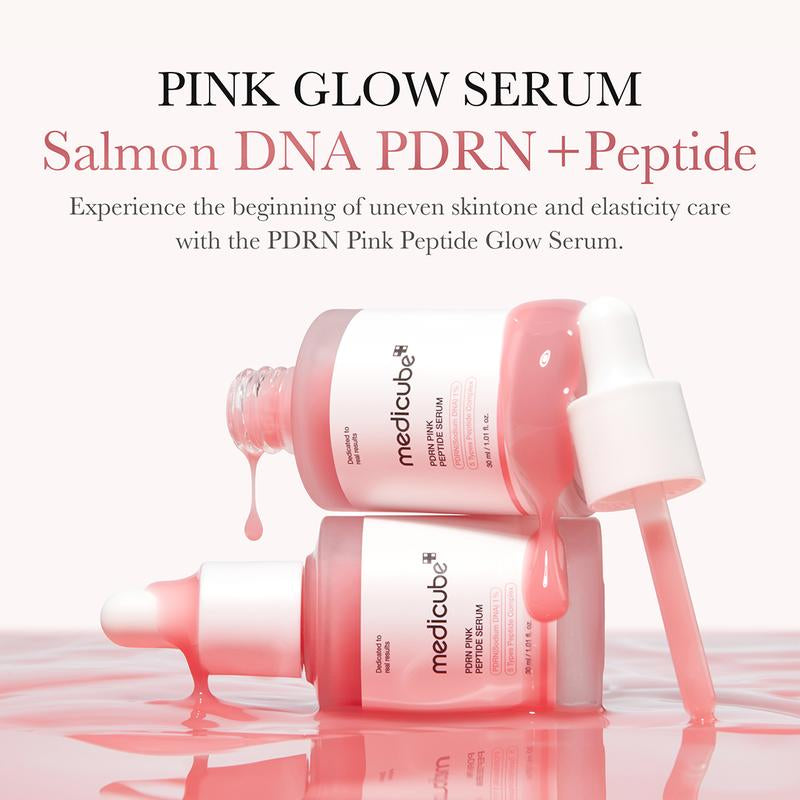 310M K-Beauty PDRN Spot Care SET ㅣ K-Beauty Viral Glass Glow Device + Salmon PDRN Pink Peptide Serum