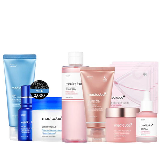 Affordable Glass Glow Skincare Set | Includes 8 TOP-SELLING Products for Gentle Skin Renewal