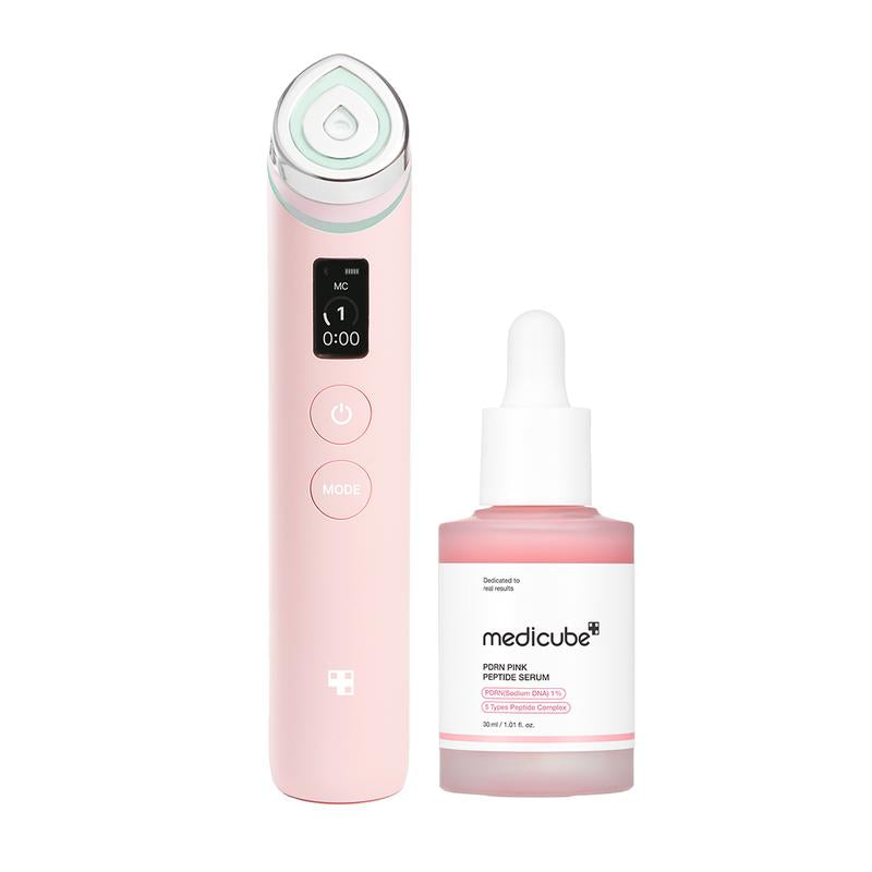 310M K-Beauty PDRN Spot Care SET ㅣ K-Beauty Viral Glass Glow Device + Salmon PDRN Pink Peptide Serum